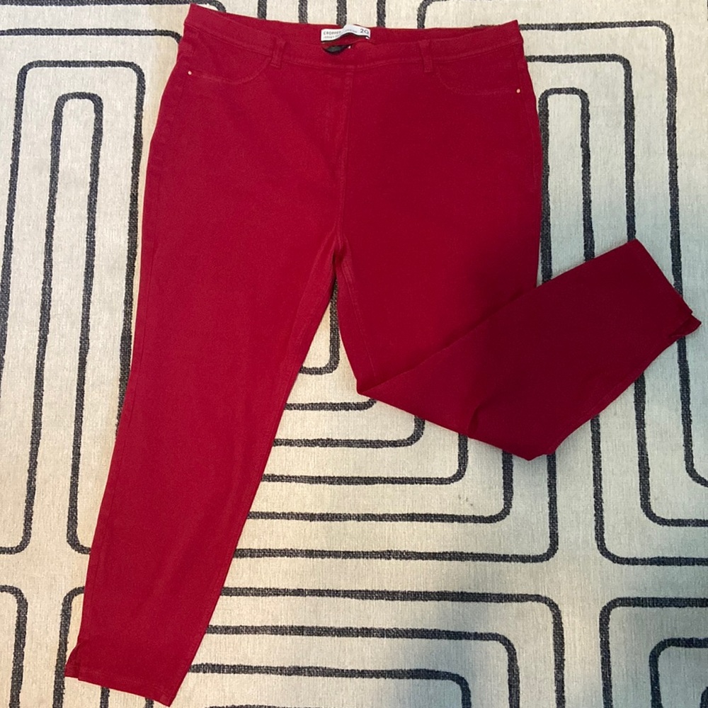 next Women's Red Jeggings